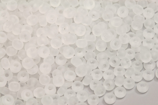 TOP PRECIOSA rokajl 6/0 (3,7 - 4,3 mm) RH, bal. 50 g - matný krystal (00050)